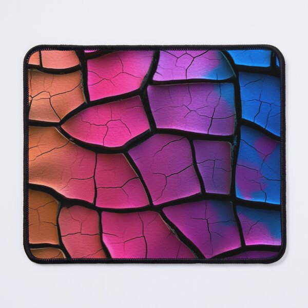Item preview, Colorful abstract background pettern Color decorative element Geometric pop art Rainbow cracks designed and sold by PinkPinkArts.