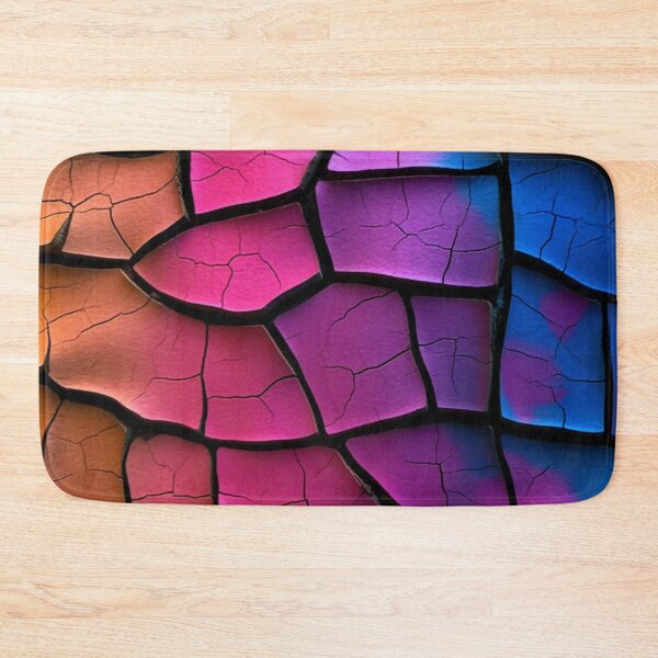 Item preview, Colorful abstract background pettern Color decorative element Geometric pop art Rainbow cracks designed and sold by PinkPinkArts.