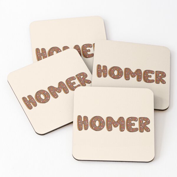 Item preview, Homer citie of alaska word Shaped Like Chocolate Donuts  designed and sold by DonutsWords.