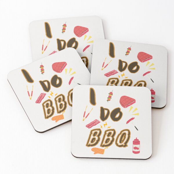 Item preview, I Do BBQ - Funny Grill designed and sold by BababuuuPrint.