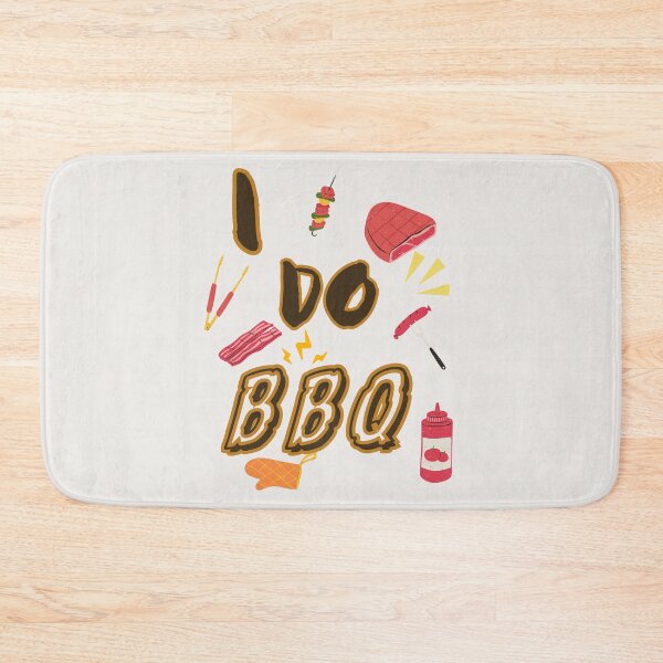 Item preview, I Do BBQ - Funny Grill designed and sold by BababuuuPrint.