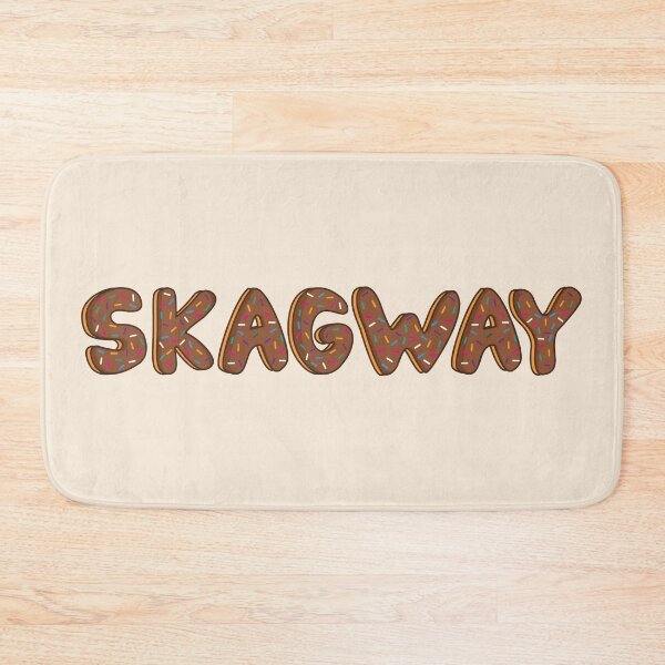 Item preview, Skagway citie of alaska word Shaped Like Chocolate Donuts  designed and sold by DonutsWords.