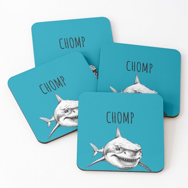 Item preview, Chomp shark - funny shark designed and sold by Straya75.
