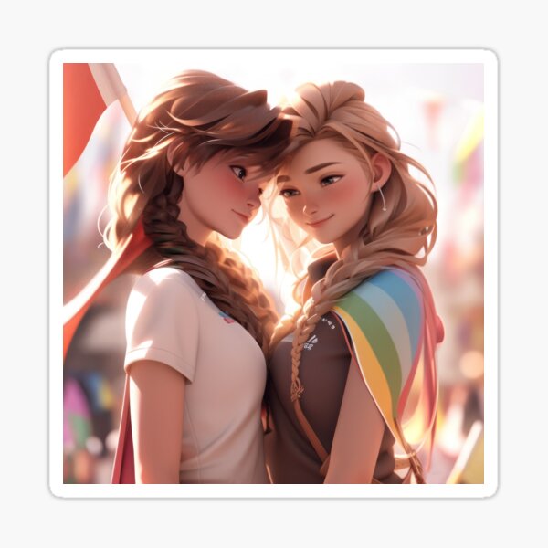 Radiant Rainbow Sticker