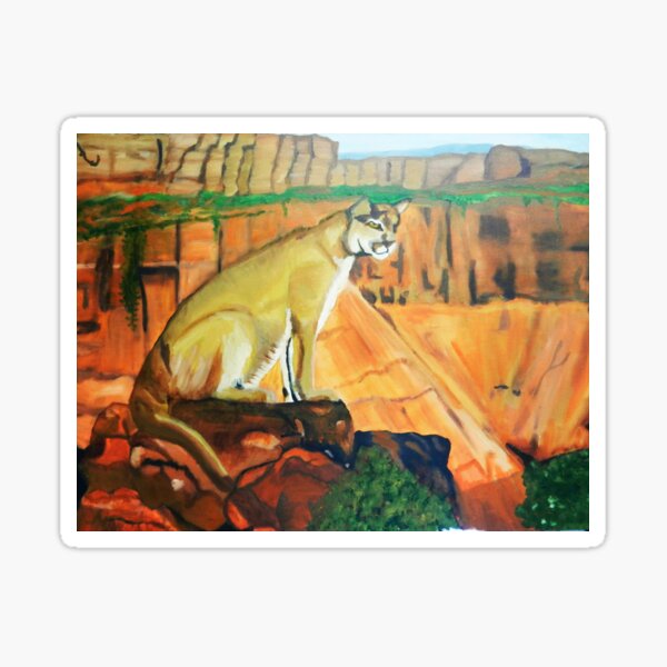 Item preview, MOUNTAIN LION IN THOUGHT designed and sold by JoAnnHayden.
