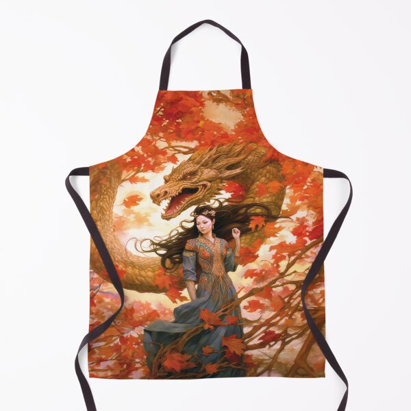 Item preview, Autumn Dragon and Goddess designed and sold by Kim Kanger.