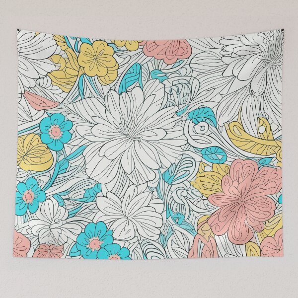 Item preview, Flower Power Revival designed and sold by printyai.
