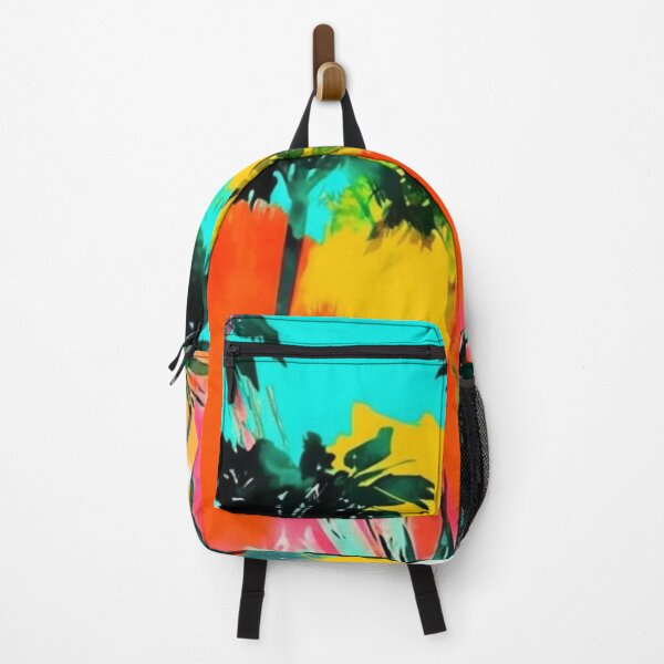 Item preview, Estampado floral colorido Naturaleza pettern Color elemento decorativo Palmera Impresionismo Pop art designed and sold by PinkPinkArts.