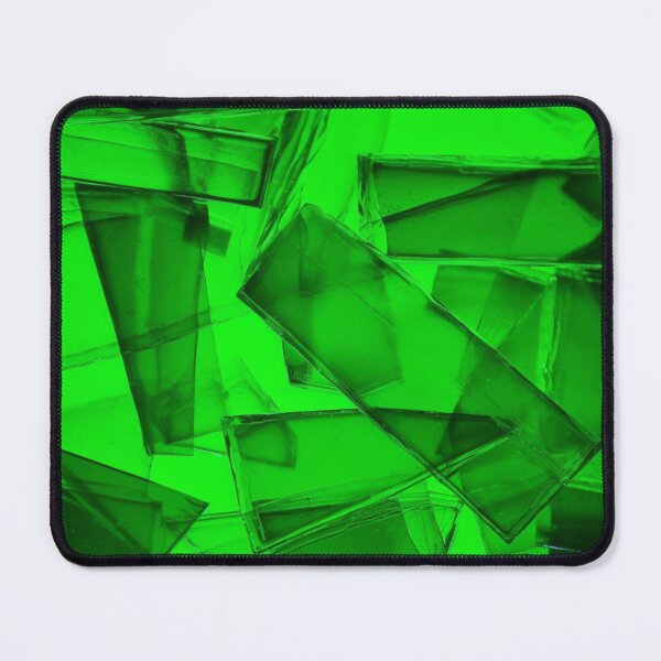 Item preview, Colorful abstract Green broken glass Geometric pop art Green designed and sold by PinkPinkArts.