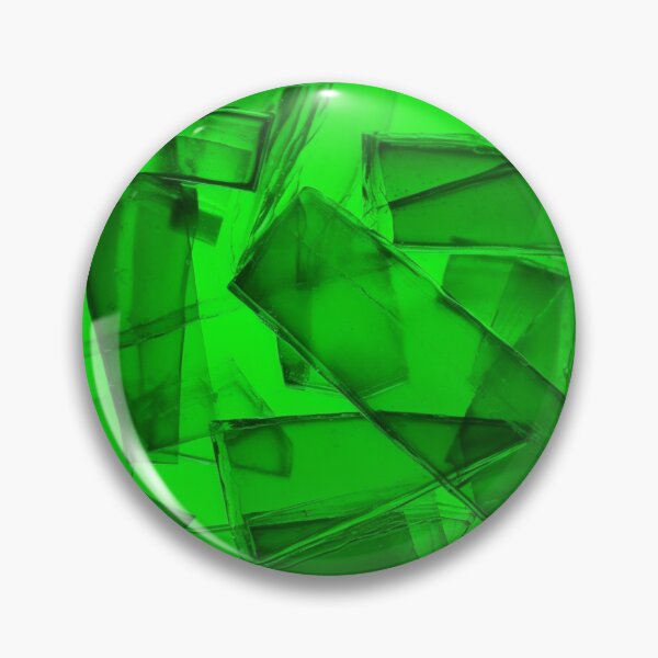 Item preview, Colorful abstract Green broken glass Geometric pop art Green designed and sold by PinkPinkArts.