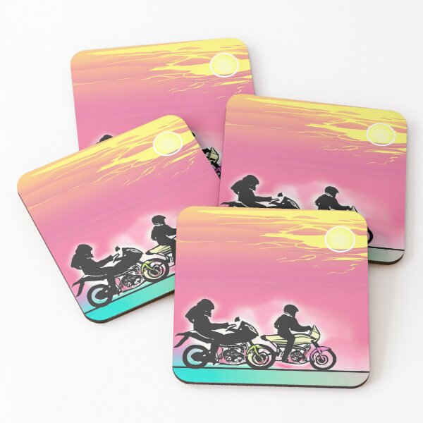 Item preview, Motorcycle and sunset designed and sold by DejanVuk.