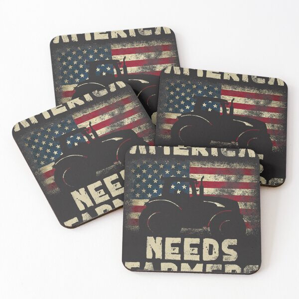 Item preview, America Needs Farmers Tractor American Flag22 designed and sold by LatoyaHHolloway.