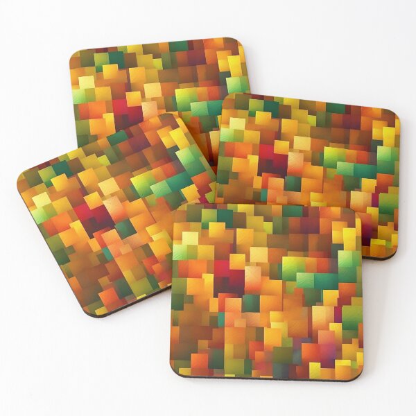 Artikelvorschau, Pixelmuster eines Herbstwaldes entworfen und verkauft von StrongSouls.