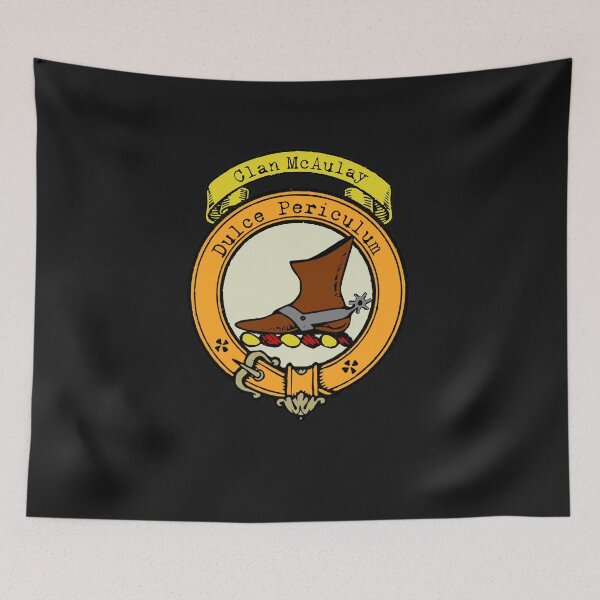 Item preview, Clan McAulay Scottish Clan Surname crest designed and sold by BagTown Clans.