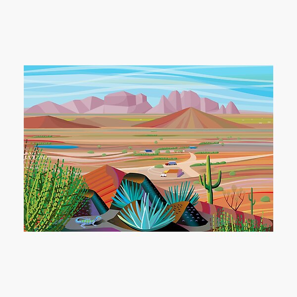 La Pimeria Alta Photographic Print