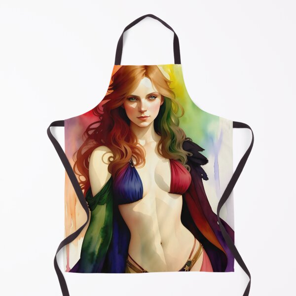 Item preview, Rainbow Pride Woman in Watercolor designed and sold by Erika V..