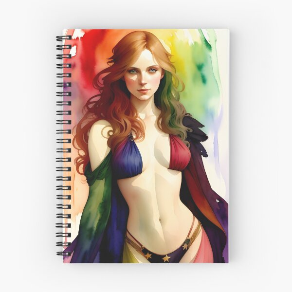 Item preview, Rainbow Pride Woman in Watercolor designed and sold by Erika V..
