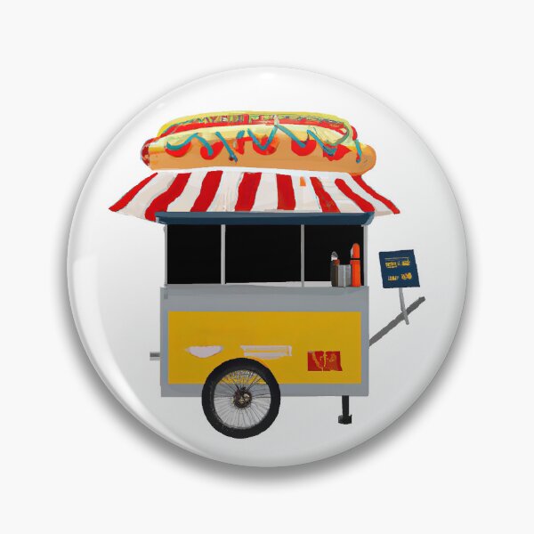 Artikelvorschau, Hot-Dog-Wagen entworfen und verkauft von BravuraMedia.