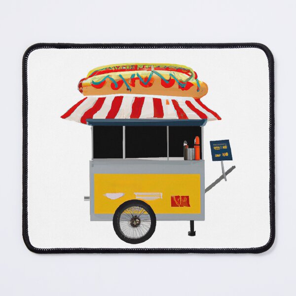 Item preview, Hot Dog Cart  designed and sold by BravuraMedia.