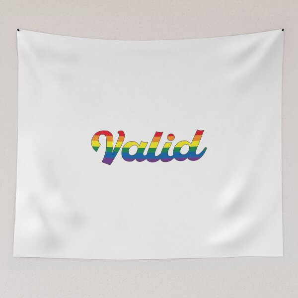Item preview, Valid Pride flag designed and sold by KyttsyKrafts.