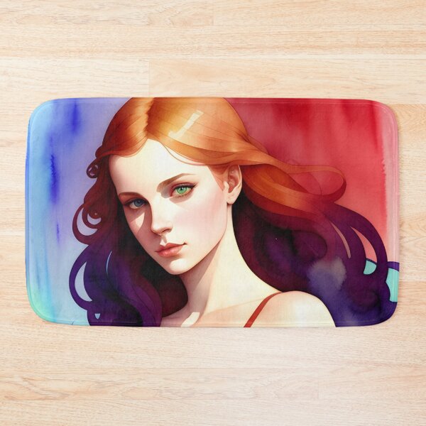 Item preview, Rainbow Pride Woman in Watercolor designed and sold by Erika V..