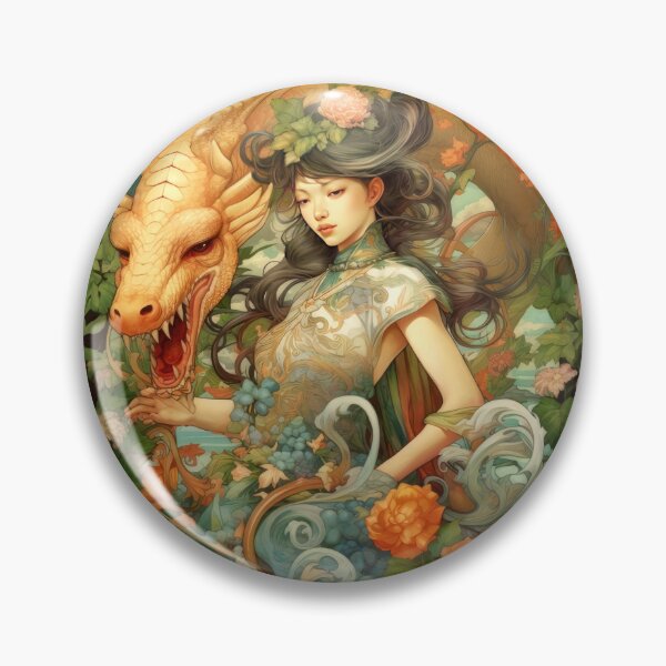 Item preview, Summer Dragon and Goddess designed and sold by Kim Kanger.