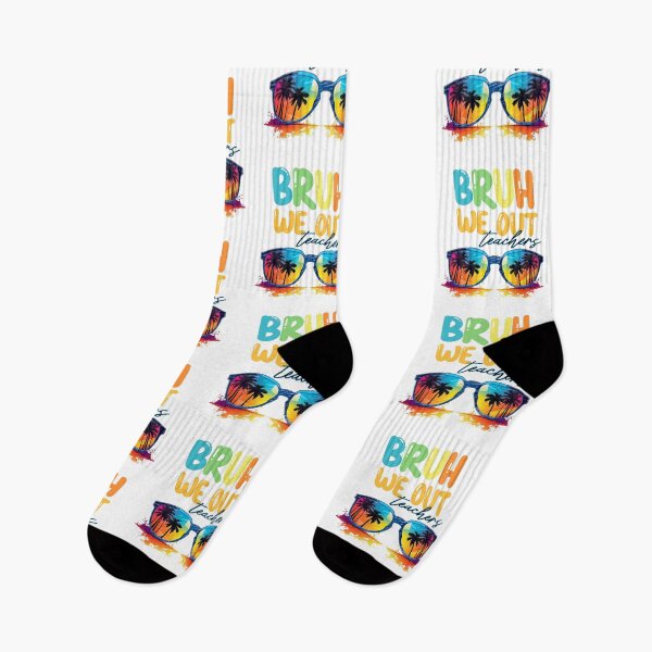 Item preview, Bruh we out teachers designed and sold by PRYMULLART.
