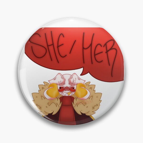 Item preview, She/Her Crimson designed and sold by redphim.