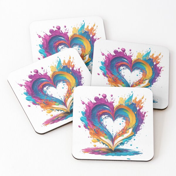 Item preview, Bookish Love: Pages Bound in a Heart of Knowledge designed and sold by WASjourney.