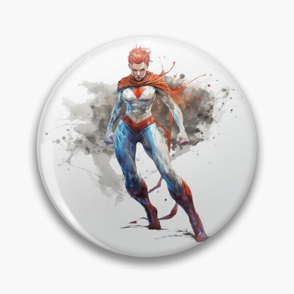 Item preview, Funky posing superhero 10 designed and sold by giggles-omg.