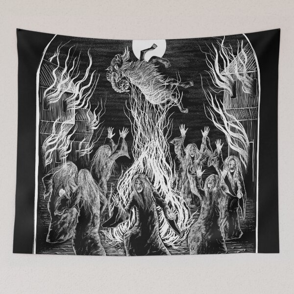 Item preview, witches ritual, moonlight sabbath designed and sold by MacchabeeArt.