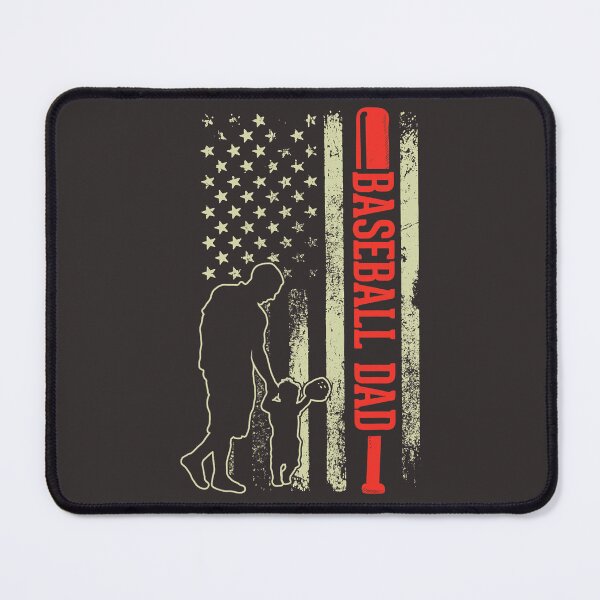 Item preview, Baseball Lover Dad Son American Flag US Father Baseball designed and sold by LindaERiley.