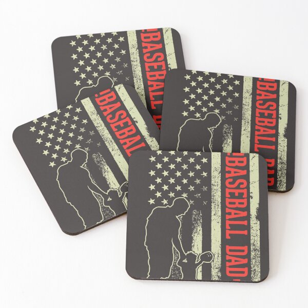Item preview, Baseball Lover Dad Son American Flag US Father Baseball designed and sold by LindaERiley.