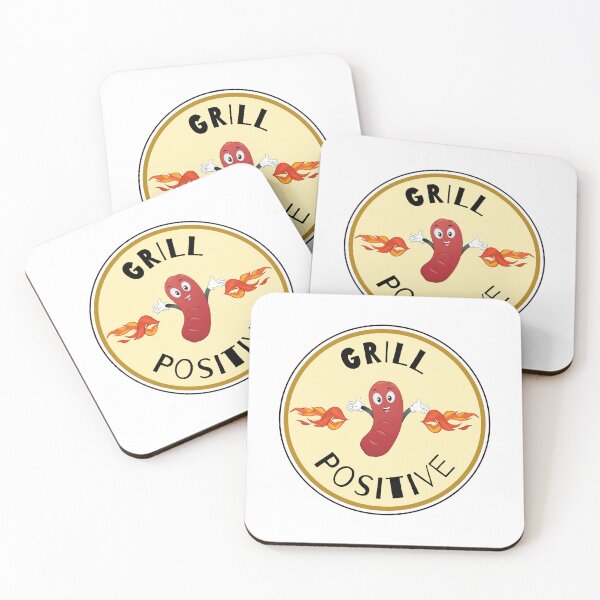 Item preview, Grill Positive - Funny Sausage designed and sold by BababuuuPrint.