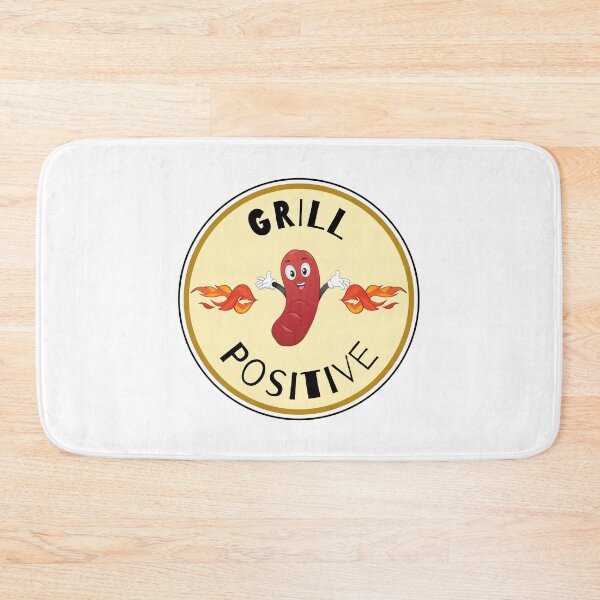 Item preview, Grill Positive - Funny Sausage designed and sold by BababuuuPrint.