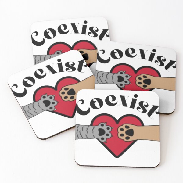 Item preview, Coexist Cat&Dog designed and sold by -Archie Alexandre-.