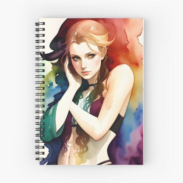 Item preview, Rainbow Pride Woman in Watercolor designed and sold by Erika V..