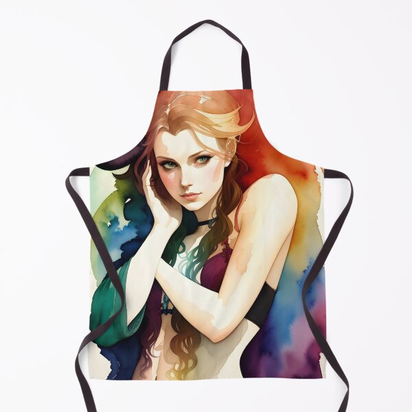 Item preview, Rainbow Pride Woman in Watercolor designed and sold by Erika V..