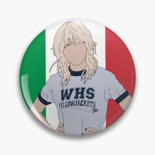 Item preview, Nat (Natalie) Scatorccio, Yellowjackets Italian Flag designed and sold by polka-dotpato.