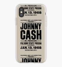 Johnny Cash at Folsom iPhone Case