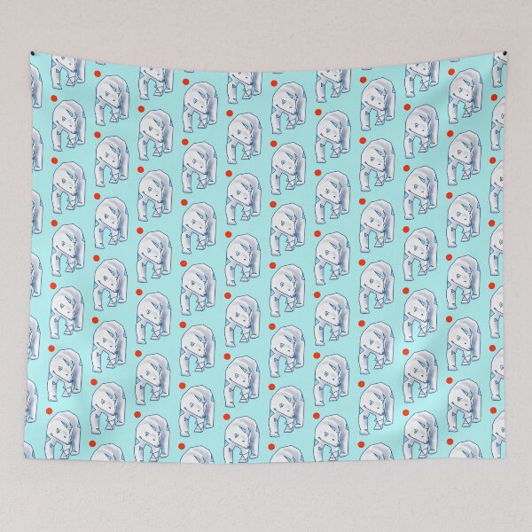 Item preview, Geometric polar bear with red sun designed and sold by weilertsen.