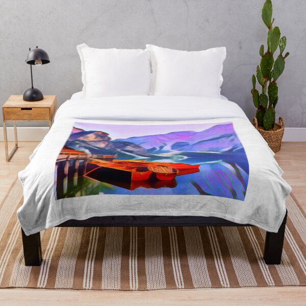 Item preview, River and mountains art designed and sold by MYSLc.