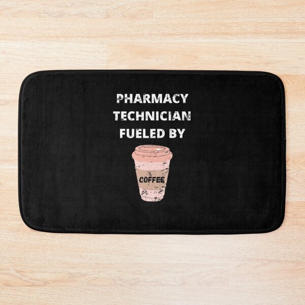 Item preview, Cool Pharmacy Technician coffee fueled Retro Vintage designed and sold by Jeangel97.