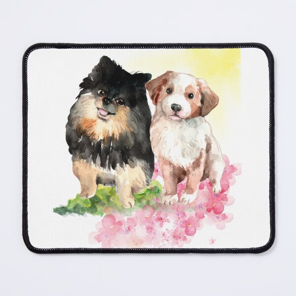 Item preview, watercolor funny dog pack designed and sold by ByAllyAlly.