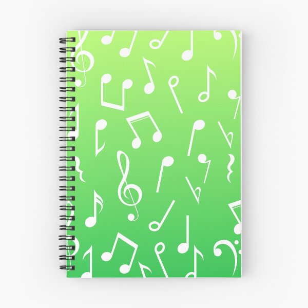 Item preview, Music Symbol Book Green Gradient designed and sold by Ninjakandy.