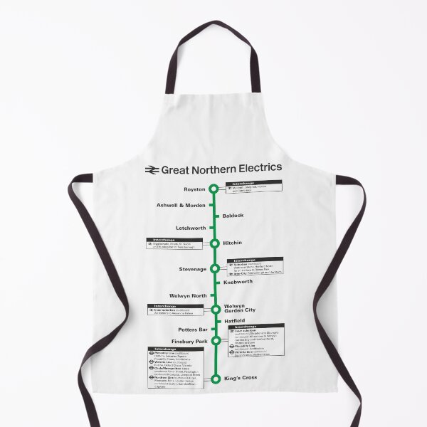 Item preview, Great Northern Electrics Map 1980s designed and sold by traincrewdesign.