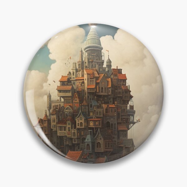 Item preview, City In The Sky designed and sold by InkspireWay.