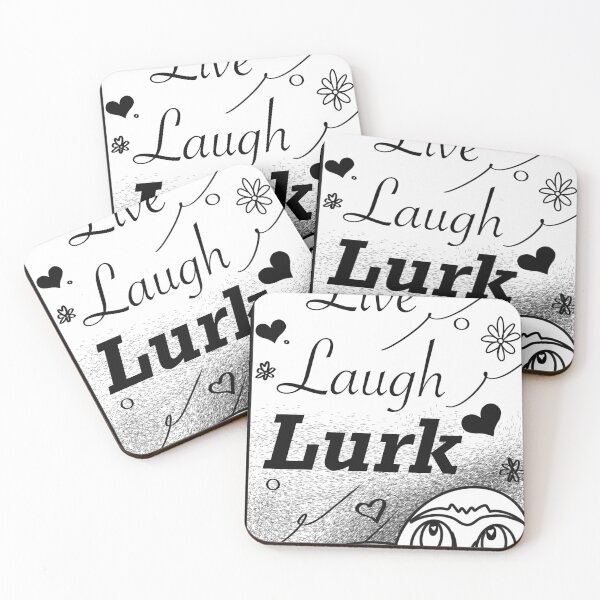 Item preview, Live Laugh Lurk transparent version designed and sold by Arsenic-Arts.
