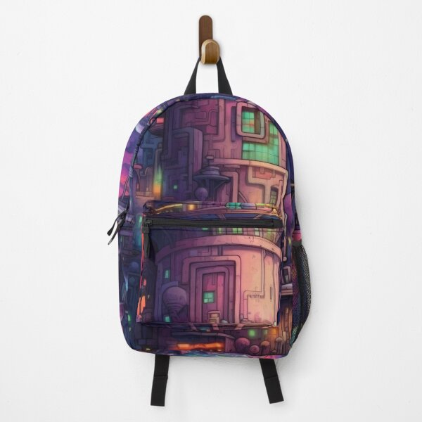 Item preview, Future Tower Vibes designed and sold by NeuroChroma.