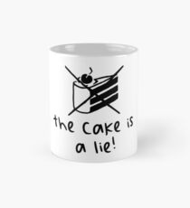 The Cake Is A Lie - Light Mug
